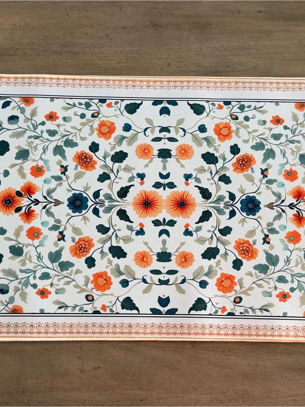 Floral Extended Gaming Mouse Pad XXL Desk Mat 30x12 Non-Slip